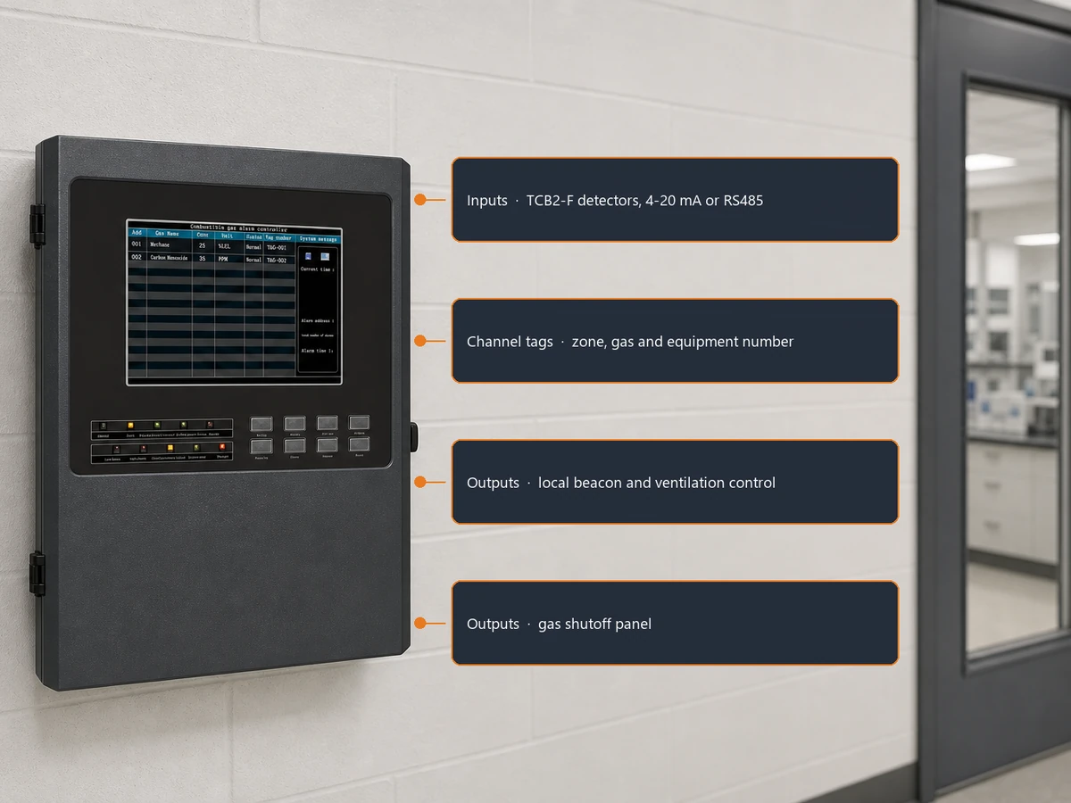 gdb9-laboratory-gas-alarm-controller-system