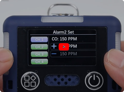 Otywell G60 4-in-1 Multi Gas Detector