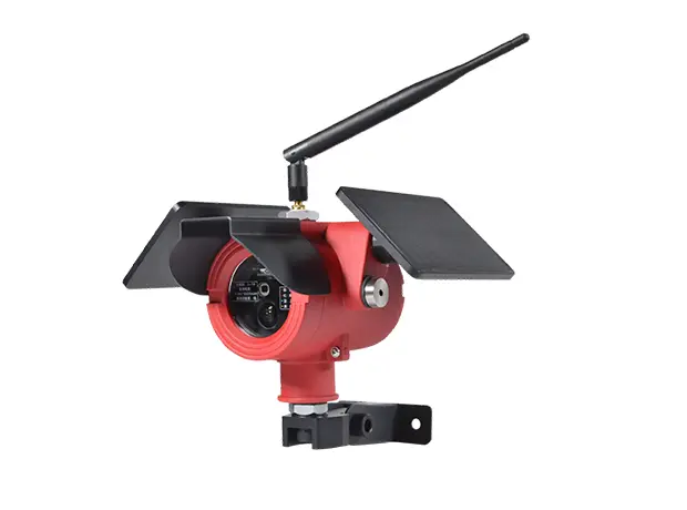 Solar-Powered Flame Detector with NB-IoT Data Upload